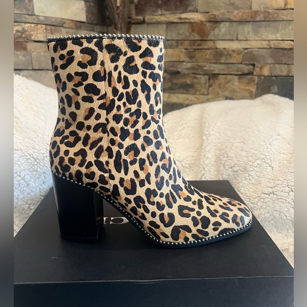 Coach DREA Beaded HairCalf Boot - Picture 2 of 14